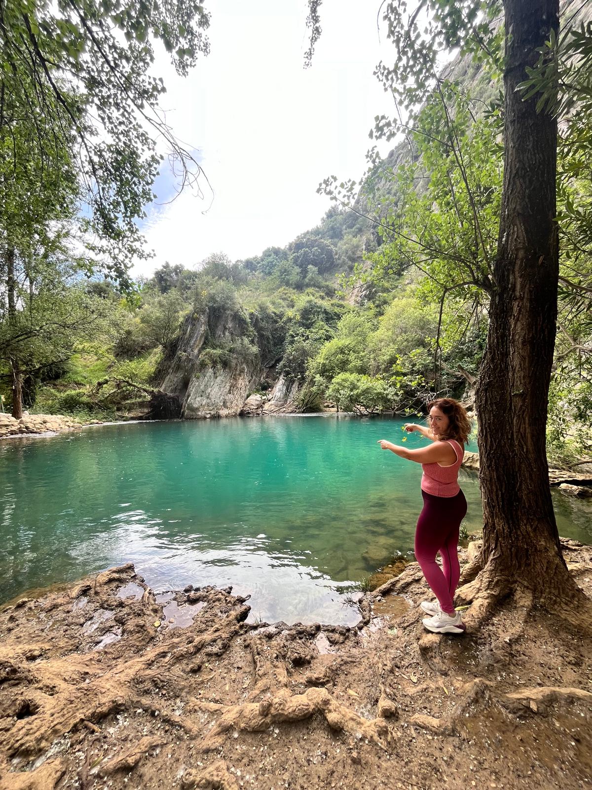 Paisaje de montaña y naturaleza viva de Andalucía
